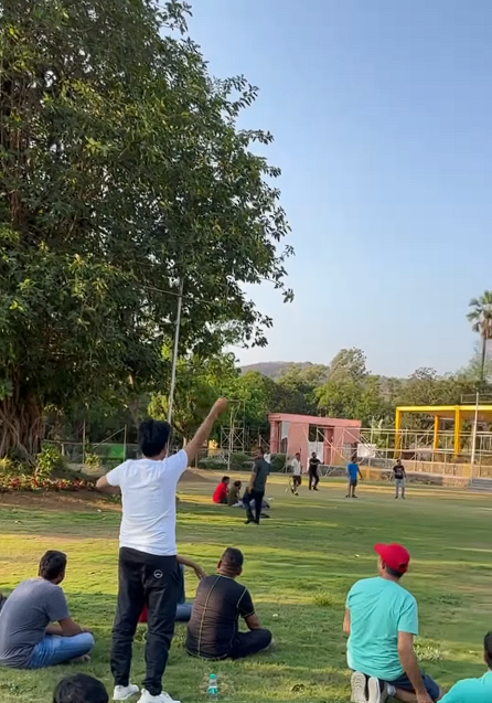 Corporate team building at the resort lawns